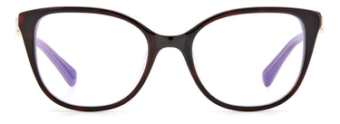 Premium Women Kate Spade Model Eyeglasses: Taya - Havana Violet- SpecSMART Eye Clinic (Front View)